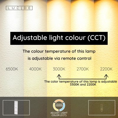 Lucide JANDERIN - Flush ceiling light - LED Dim. - CCT - 1x36W 2200K/3300K - Champagne Color - Vibes